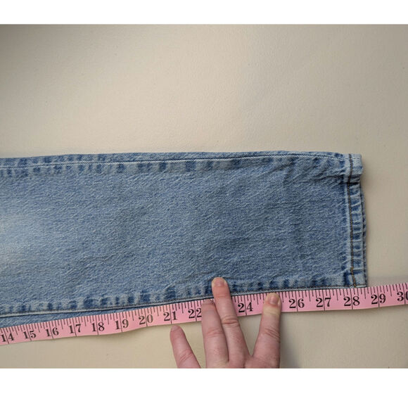 Rollas High Rise Slim Dusters Denim Jeans Womens 26 Light Wash Retro Classic - Picture 9 of 9